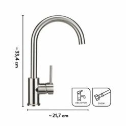 Baliv Küchenarmatur KI-1832 Edelstahl 9 Baliv Küchenarmatur KI-1832 Edelstahl -Geschäft Für Heimküche 048122122268 VM01 281021 L
