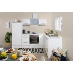 Respekta Premium Winkelküche 260 X 200 Cm Weiß Hochglanz 15 Respekta Premium Winkelküche 260 X 200 Cm Weiß Hochglanz -Geschäft Für Heimküche 1015 RP260WWC Kchenzeile 2