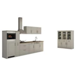 Held Möbel Küchenzeile Rom 330 Cm Landhaus Weiß Matt Mit E-Geräten -Geschäft Für Heimküche 1232 11016600 632.1.6197 1