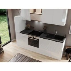 Respekta Selection Küchenzeile Elisabeth RS250WWH 250 Cm Weiß -Geschäft Für Heimküche 145314 4384 6