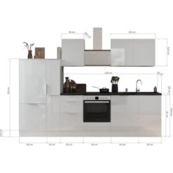Respekta Selection Küchenzeile Elisabeth RS310WWH 310 Cm Weiß -Geschäft Für Heimküche 145368 4384 3
