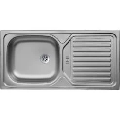 Held Möbel Spülenunterschrank Turin 120 Cm Mit 2 Türen Wotaneiche/Graphit -Geschäft Für Heimküche 189417 11016600 CU 14