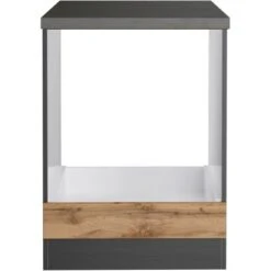 Held Möbel Herdumbauschrank Turin 60 Cm Wotaneiche/Graphit 15 Held Möbel Herdumbauschrank Turin 60 Cm Wotaneiche/Graphit -Geschäft Für Heimküche 189473 11016600 S 03