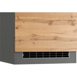 Held Möbel Kühlschrank/Ofenumbauschrank Turin 60 Cm Wotaneiche/Graphit -Geschäft Für Heimküche 189522 11016600 CU 06