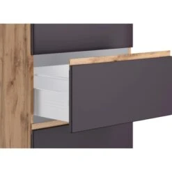 Held Möbel Kochfeldumbauschrank Turin 60 Cm Graphit/Wotaneiche -Geschäft Für Heimküche 189524 11016600 CU 10