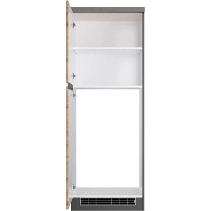 Held Möbel Kühlschrankumbauschrank Turin 60 Cm Wotaneiche/Graphit 3 Held Möbel Kühlschrankumbauschrank Turin 60 Cm Wotaneiche/Graphit – Bild 3