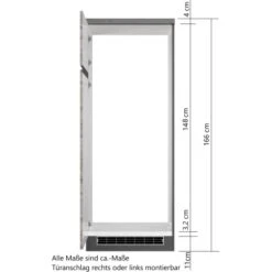 Held Möbel Umbauschrank Für Kühl/Gefrierkombi Turin 60 Cm Wotaneiche/Graphit 19 Held Möbel Umbauschrank Für Kühl/Gefrierkombi Turin 60 Cm Wotaneiche/Graphit -Geschäft Für Heimküche 189542 11016600 VM 08