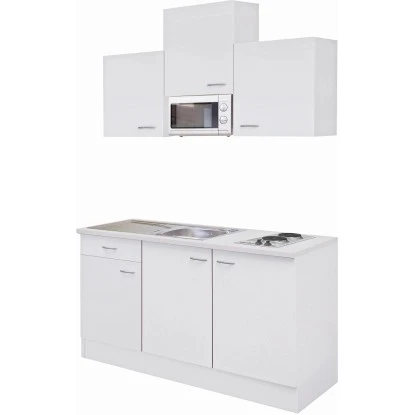 Flex-Well Classic Singleküche Wito 150 Cm Breit Weiß 2 Flex-Well Classic Singleküche Wito 150 Cm Breit Weiß – Bild 2