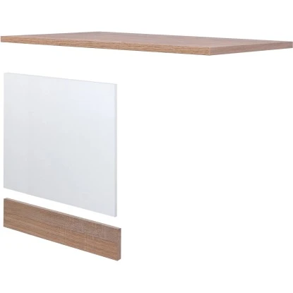 Flex-Well Classic Geschirrspüler-Paket Teilintegriert Florida Weiß-Sonoma Eiche 1 Flex-Well Classic Geschirrspüler-Paket Teilintegriert Florida Weiß-Sonoma Eiche