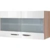 Flex-Well Exclusiv Hängeschrank Valero 100 Cm X 55 Cm Hochglanz Weiß