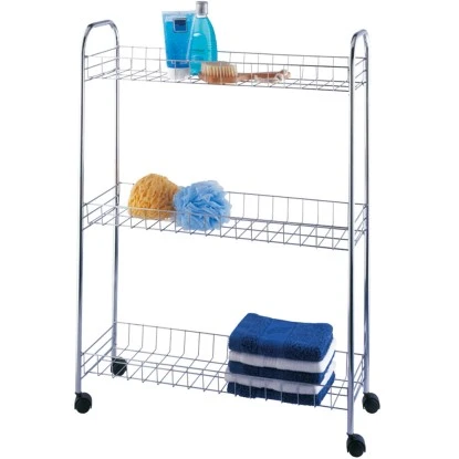 Wenko Rollregal Slim Chrom 2 Wenko Rollregal Slim Chrom – Bild 2