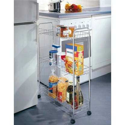 Wenko Rollregal Slim Chrom 3 Wenko Rollregal Slim Chrom – Bild 3