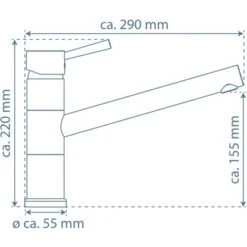 Schütte Küchenarmatur Unicorn Niederdruck Chrom 5 Schütte Küchenarmatur Unicorn Niederdruck Chrom -Geschäft Für Heimküche 4008431337906 2759 99