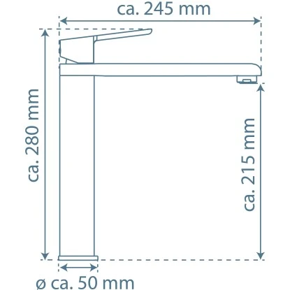 Schütte Spültischarmatur Vita Schwarz Matt 5 Schütte Spültischarmatur Vita Schwarz Matt – Bild 5