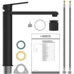 Schütte Spültischarmatur Vita Schwarz Matt 8 Schütte Spültischarmatur Vita Schwarz Matt -Geschäft Für Heimküche 4008431338583 2759 4