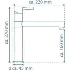 Schütte Massive Spültischarmatur Edelstahl 7 Schütte Massive Spültischarmatur Edelstahl -Geschäft Für Heimküche 4008431741253 2759 20
