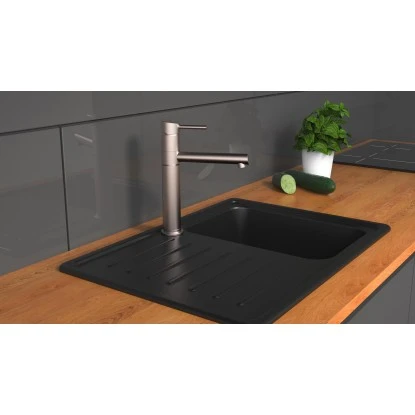 Schütte Massive Spültischarmatur Edelstahl 3 Schütte Massive Spültischarmatur Edelstahl – Bild 3