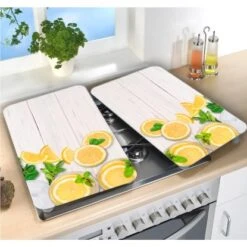 Wenko Herdabdeckplatten Universal Zitronen 2er Set Mehrfarbig -Geschäft Für Heimküche 4008838230701 1068 03