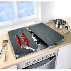 Wenko Herdabdeckplatten Universal Cayenne 2er Set Mehrfarbig -Geschäft Für Heimküche 4008838249147 1068 03