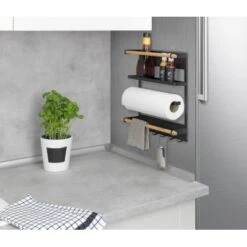 Wenko Küchenregal Magna Schwarz -Geschäft Für Heimküche 4008838351895 1068 08