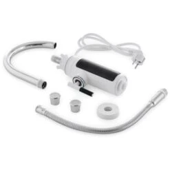 Easymaxx Warm Und Kaltwasserarmatur Mit Integriertem Durchlauferhitzer 3600 W -Geschäft Für Heimküche 4052926017378 4257 03 AR