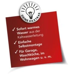Maxxmee Warm Und Kaltwasserarmatur Mit Integrierter Heizspirale Edelstahl 3600 W 24 Maxxmee Warm Und Kaltwasserarmatur Mit Integrierter Heizspirale Edelstahl 3600 W -Geschäft Für Heimküche 4052926049744 4257 12 AI