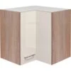 Flex-Well Exclusiv Eck-Hängeschrank Orlando 60 Cm X 60 Cm Kaschmir Glanz