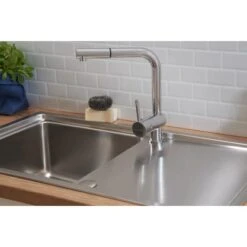 Respekta Einbauspüle Chicago 86 Cm X 50 Cm Edelstahl -Geschäft Für Heimküche 45546 4384 CHICAGO86X50 06