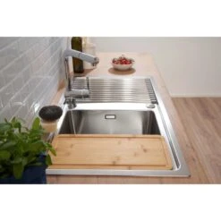 Respekta Einbauspüle Chicago 86 Cm X 50 Cm Edelstahl -Geschäft Für Heimküche 45546 4384 CHICAGO86X50 14