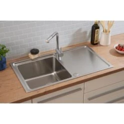 Respekta Einbauspüle Chicago 86 Cm X 50 Cm Edelstahl -Geschäft Für Heimküche 45546 4384 CHICAGO86X50 19