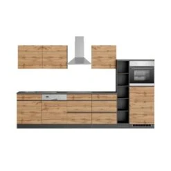 Held Möbel Küchenzeile Turin 330 Cm Wotaneiche-Graphit Mit E-Geräten 22 Held Möbel Küchenzeile Turin 330 Cm Wotaneiche-Graphit Mit E-Geräten -Geschäft Für Heimküche 4764 11016600 1122.6310 1a
