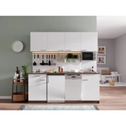 Respekta Küchenzeile KB195EYWMI 195 Cm Weiß-Eiche York Nachbildung 11 Respekta Küchenzeile KB195EYWMI 195 Cm Weiß-Eiche York Nachbildung -Geschäft Für Heimküche 5208475 4384 4