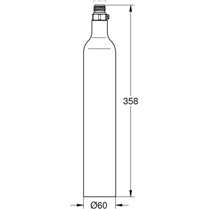 Grohe Nachfüll-Set CO² Flaschen 4 X 425 G 2 Grohe Nachfüll-Set CO² Flaschen 4 X 425 G – Bild 2