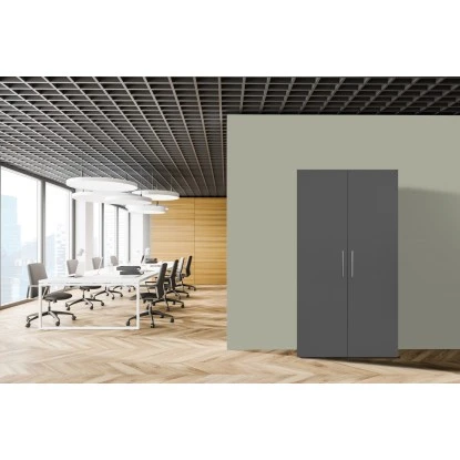 Respekta Schrankküche SKWGMIC Reversibel Grau-Weiß 1 Respekta Schrankküche SKWGMIC Reversibel Grau-Weiß