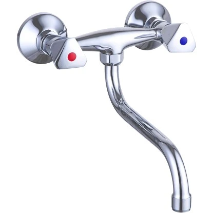 Verosan Wandspültisch-Zweigriffarmatur Kopenhagen Chrom 1 Verosan Wandspültisch-Zweigriffarmatur Kopenhagen Chrom