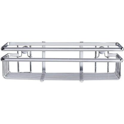 Wenko Universalregal Style 7 Cm X 25 Cm X 12 Cm Chrom 4 Wenko Universalregal Style 7 Cm X 25 Cm X 12 Cm Chrom – Bild 4