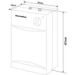 Thermoflow Untertischspeicher UT5ATF 5 Liter Mit Anti-Tropf Funktion -Geschäft Für Heimküche 559035 2929 1
