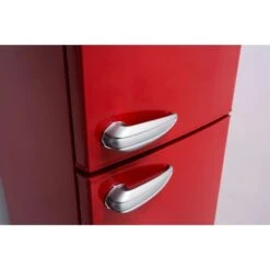 Respekta Kühl-Gefrierkombination KS144 Vintage VC Rot -Geschäft Für Heimküche 5719588 4384 01