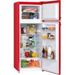 Respekta Kühl-Gefrierkombination KS144 Vintage VC Rot -Geschäft Für Heimküche 571958 4384 KS144VRA 05