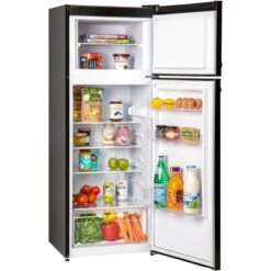 Respekta Kühl-Gefrierkombination KS144 Vintage VC Schwarz -Geschäft Für Heimküche 572003 4384 KS144VSA 04