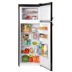 Respekta Kühl-Gefrierkombination KS144 Vintage VC Schwarz -Geschäft Für Heimküche 572003 4384 KS144VSA 05