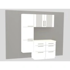 Spülenunterschrank Klassik 60 Weiß Ohne Arbeitsplatte 80 Cm -Geschäft Für Heimküche 586601 3193 Einbaukueche 4