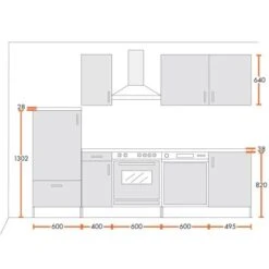 Menke Küchenzeile 270 Cm Weiß Hochglanz Sonoma-Eiche Nachbildung 5 Menke Küchenzeile 270 Cm Weiß Hochglanz Sonoma-Eiche Nachbildung -Geschäft Für Heimküche 5880612 4719 mkprmzf270pl