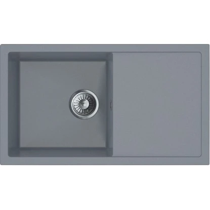 Miló Einbauspüle Granitverbundstoff Blissano 76 Grau 1 Miló Einbauspüle Granitverbundstoff Blissano 76 Grau