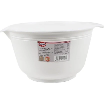 Dr. Oetker Rührschüssel 3 L Weiß 2 Dr. Oetker Rührschüssel 3 L Weiß – Bild 2