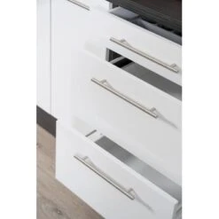 Respekta Premium Winkelküche RP290WGC 290 X 200 Cm Grau Hochglanz-Weiß -Geschäft Für Heimküche 6695 RP290WGC Kchenzeile 9