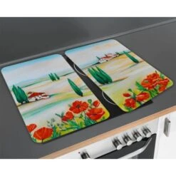 Wenko Herdabdeckplatte Universal Toscana 2er-Set Für Alle Herdarten 10 Wenko Herdabdeckplatte Universal Toscana 2er-Set Für Alle Herdarten -Geschäft Für Heimküche 686912 1068 03