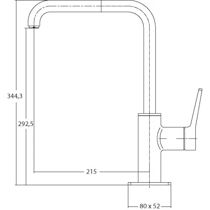 Sanitop-Wingenroth Küchenarmatur Gambara Geschirrbrause Chrom 2 Sanitop-Wingenroth Küchenarmatur Gambara Geschirrbrause Chrom – Bild 2