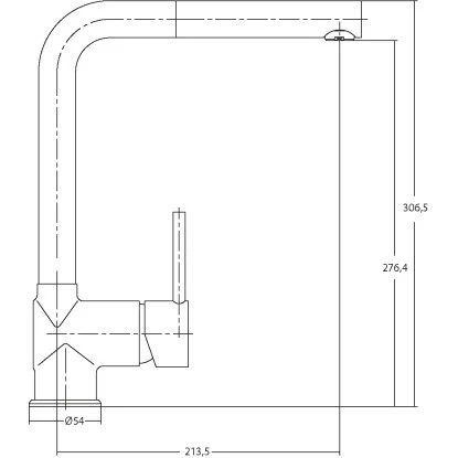 Sanitop-Wingenroth Küchenarmatur Bonola Geschirrbrause Edelstahl 2 Sanitop-Wingenroth Küchenarmatur Bonola Geschirrbrause Edelstahl – Bild 2