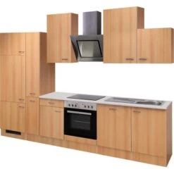 Flex-Well Classic Küchenzeile Nano 310 Cm Buche Nachbildung 5 Flex-Well Classic Küchenzeile Nano 310 Cm Buche Nachbildung -Geschäft Für Heimküche 6 4051 g3102601015nanofrei